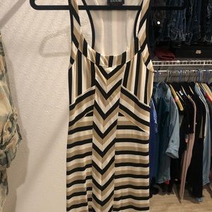 Bebe Racerback Tank Dress